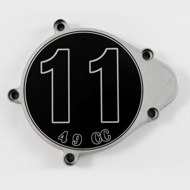 2 Stroke Motorized Bike Clutch Cover Roundel Decal Duluth Cycle