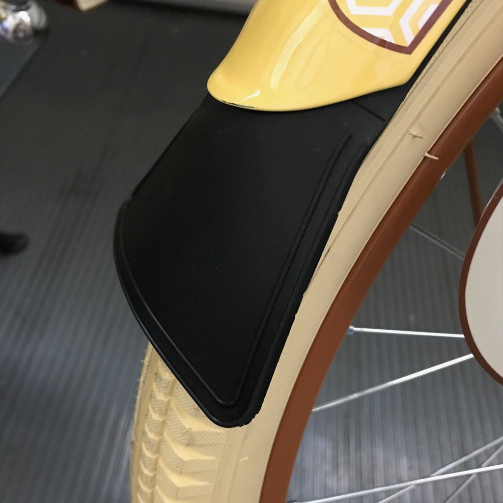 Retro Bicycle Mud Flaps - Quick Install - Two Sizes