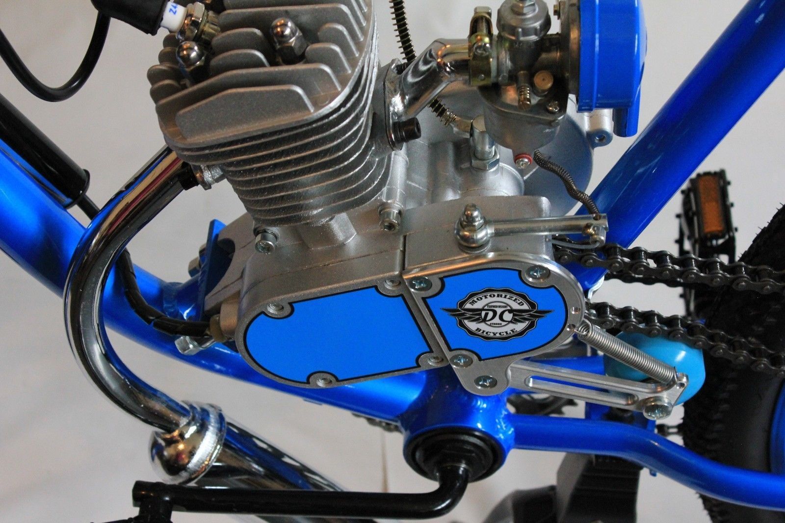 Tensionacatena Per Bici Motorizzata 2T – Blue Advanced (49cc 66cc 88cc) – Facile Da Montare