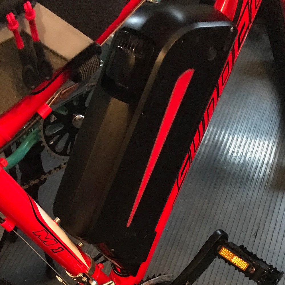 Metallic Electric Bike Battery Dress Up Decal Kit 17 COLORS