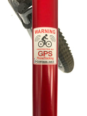 fahrradanhänger stinnes intertec security Bike Anti Theft GPS Security Decal