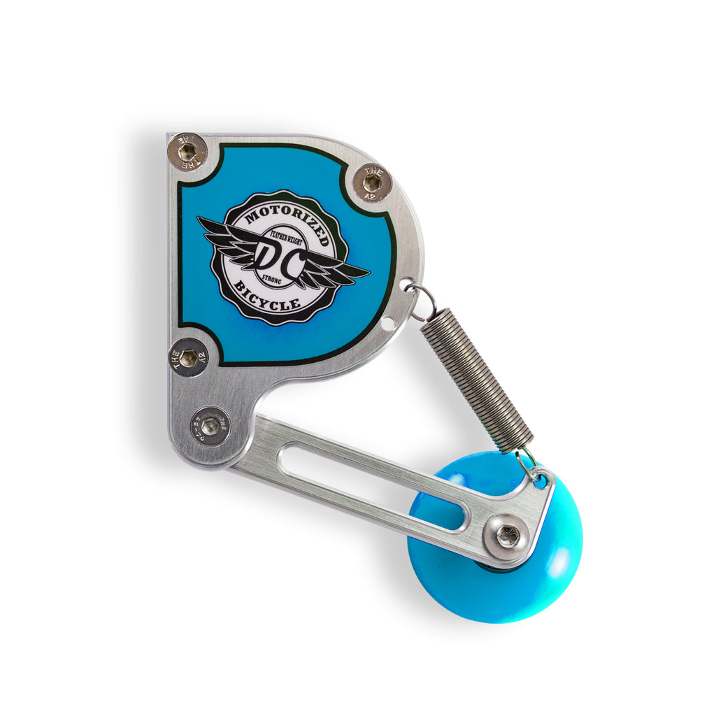 2 Stroke Engine Kit Spring Loaded Chain Tensioner Kit For 49cc 66cc 80cc 2-Stroke Motorized Bicycle Engines (Black With Roller) Bike Chain Roller - Foto 11